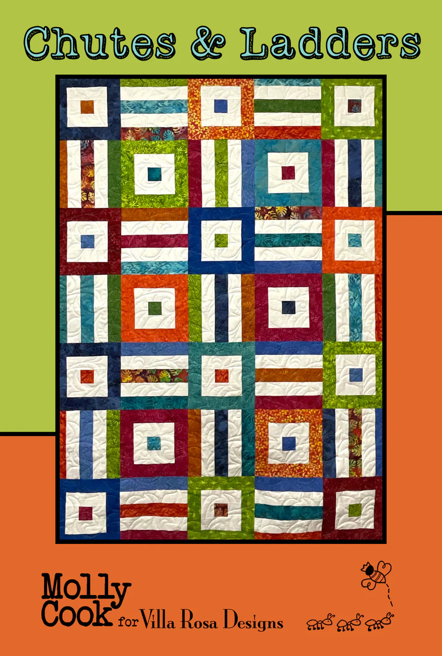 Chutes & Ladders Villa Rosa Quilt Pattern