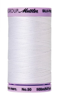 Mettler Thread - 50 wt - White