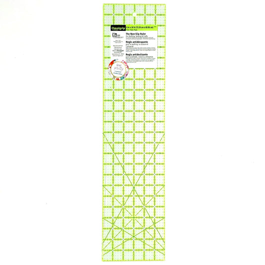 Omnigrip Ruler - 6" x 24"