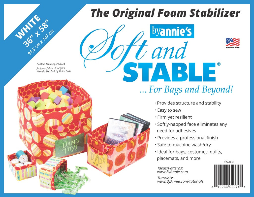 Soft and Stable Foam Stabilizer - White - 36" x 58"