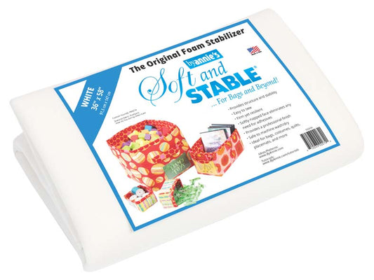 Soft and Stable Foam Stabilizer - White - 36" x 58"