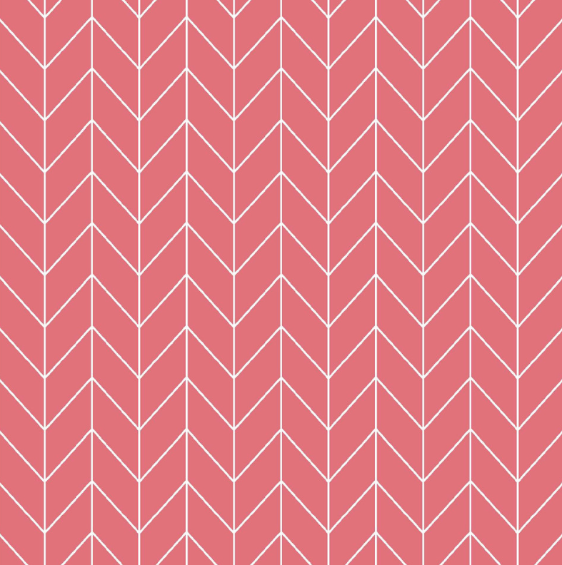 Kimberbell Basics - Chevron - Pink