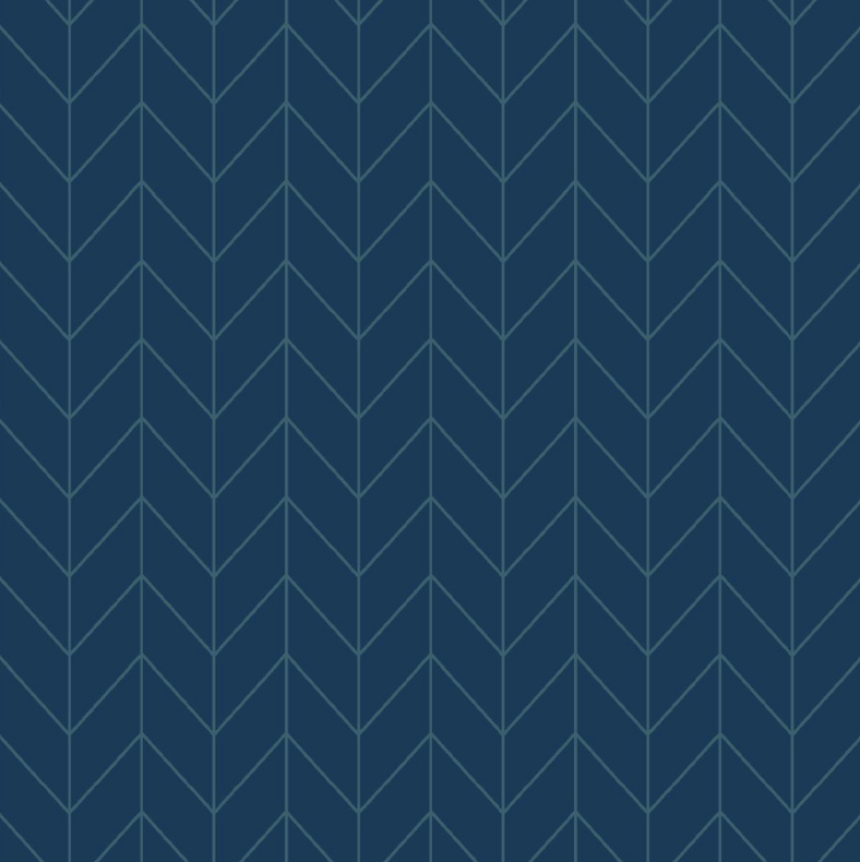 Kimberbell Basics - Chevron - Navy