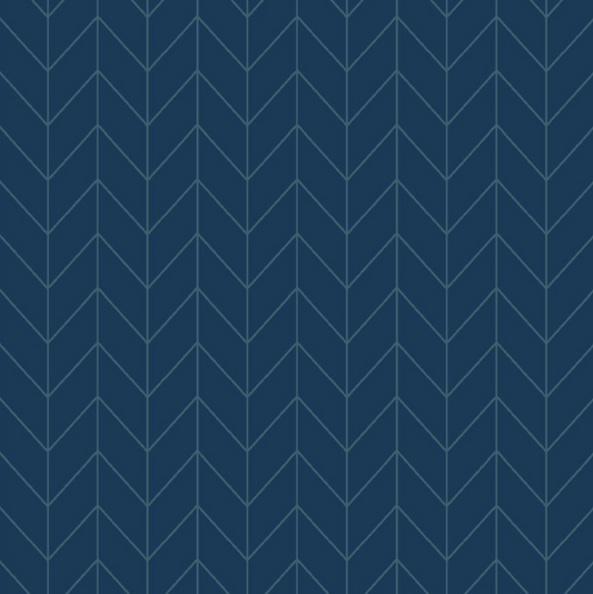 Kimberbell Basics - Chevron - Navy