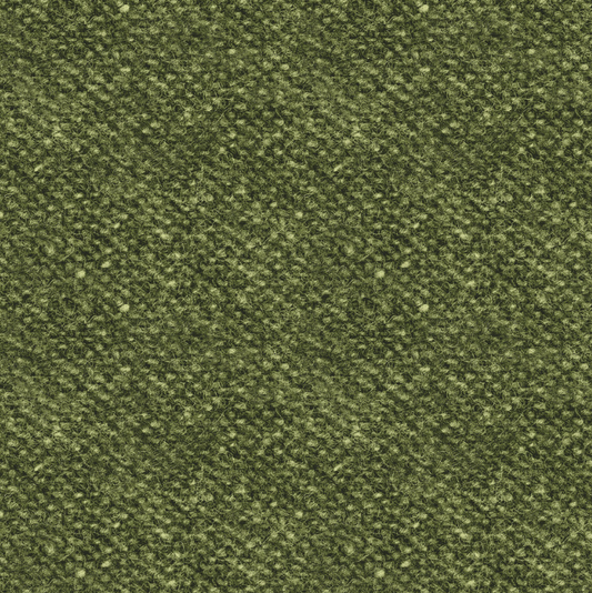 Woolies Flannel - Nubby Tweed - Vert