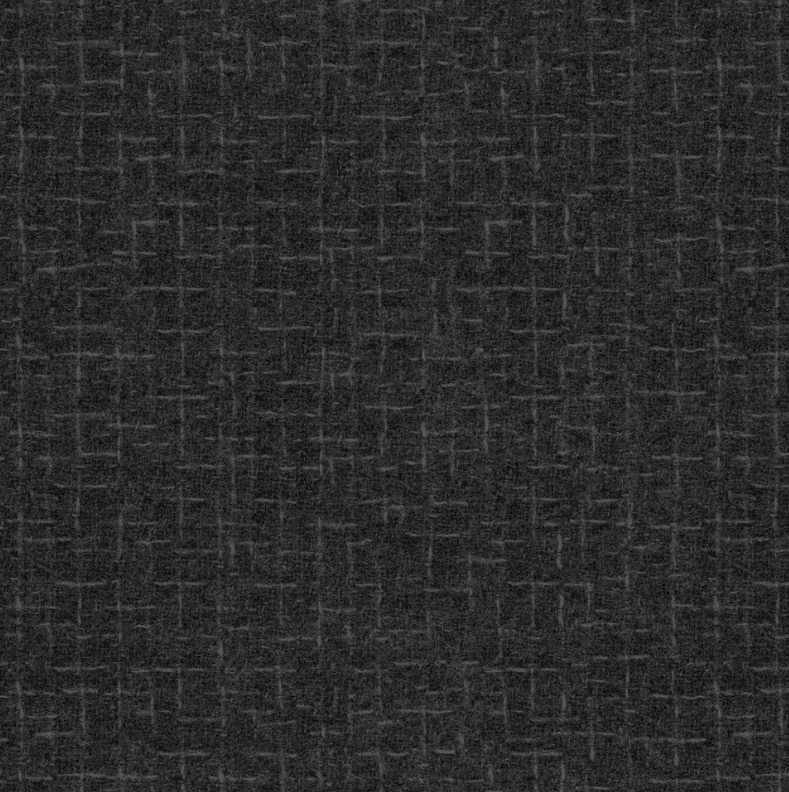 Woolies Flannel - Crosshatch - Charcoal