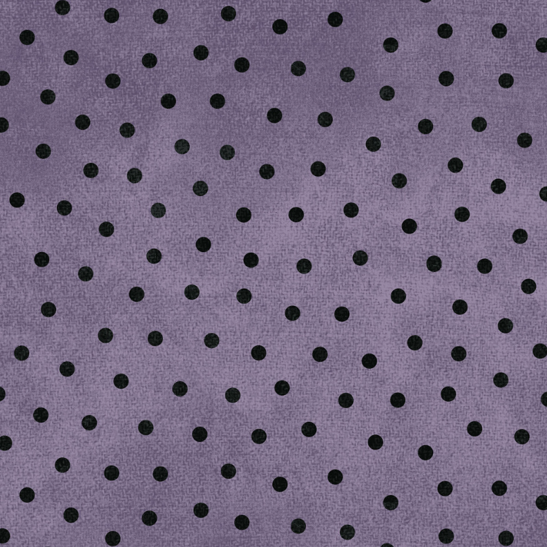 Woolies Flannel - Polka Dots - Purple