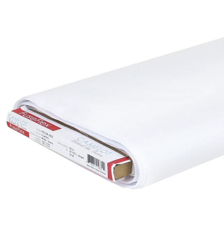 Behind the Seams - FuseFlex - 1 Side Fusible - White