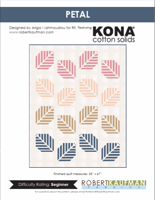 Quilt Kit - Petal - 53"x67"