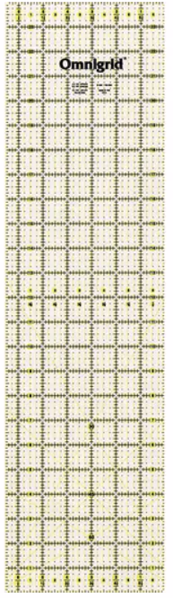 Omnigrip Ruler -  6.5 x 24 inch