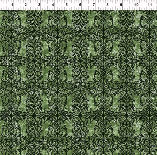 Nature's Winter - Reindeer - Green