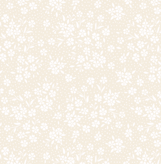 Essential Tones - Floral Spot - Ivory