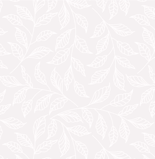 Essential Tones - Trailing Leaves - White