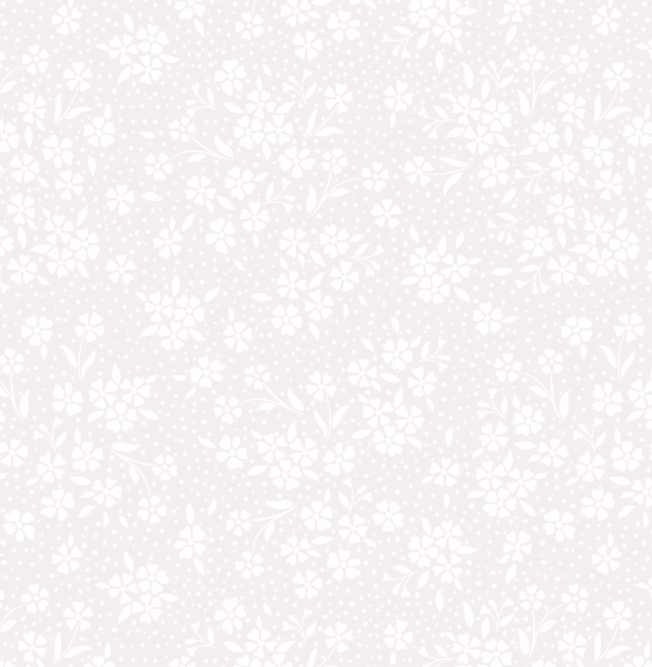 Essential Tones - Floral Spot - White