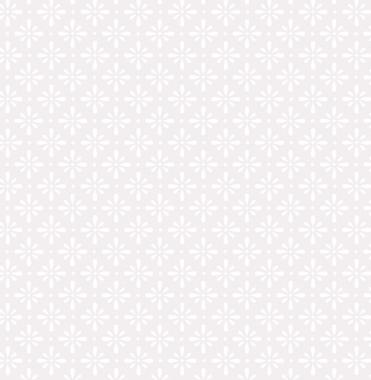 Essential Tones - Floral Diamond - White