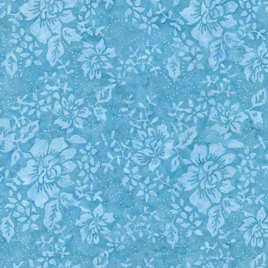 Tonga Paradise Summer Florals - Ocean