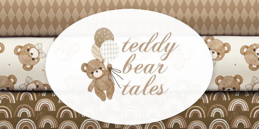 Teddy Bear Tales Fat Quarter Bundle - 11 Pieces