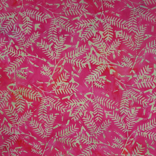 Winter Rose - Dipladenia - Batik by Mirah