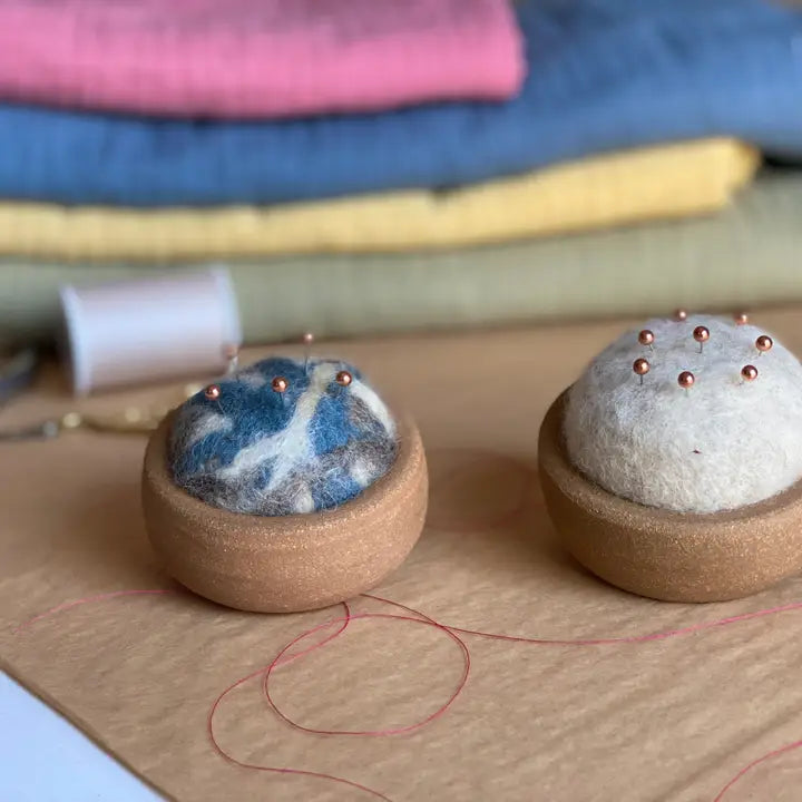 Busy Hands Studio - Hand Thrown Ceramic Pin Cushion