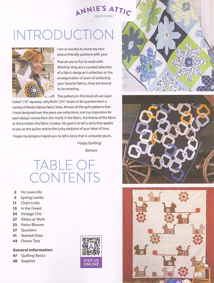 Creative Precut Quilts: Inspiring Designs With Fabric Bundles