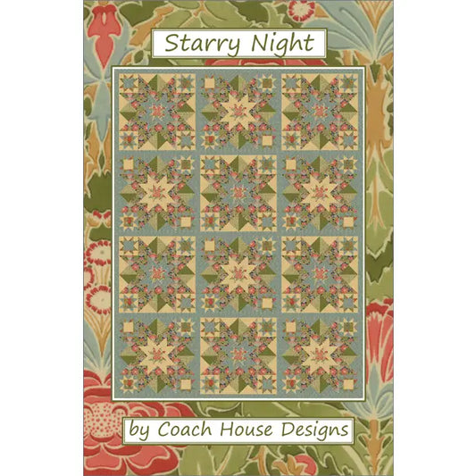 Starry Night Quilt Pattern by Coach House Designs