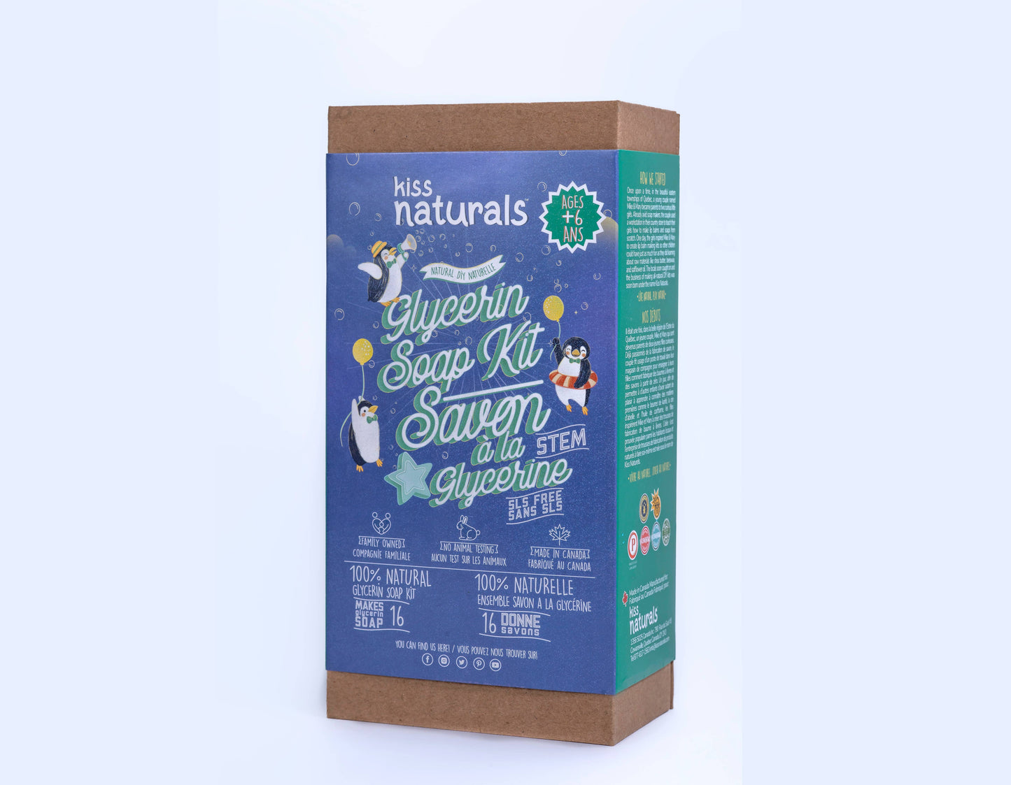 Kiss Naturals DIY Glycerin Soap Kit (Kids)