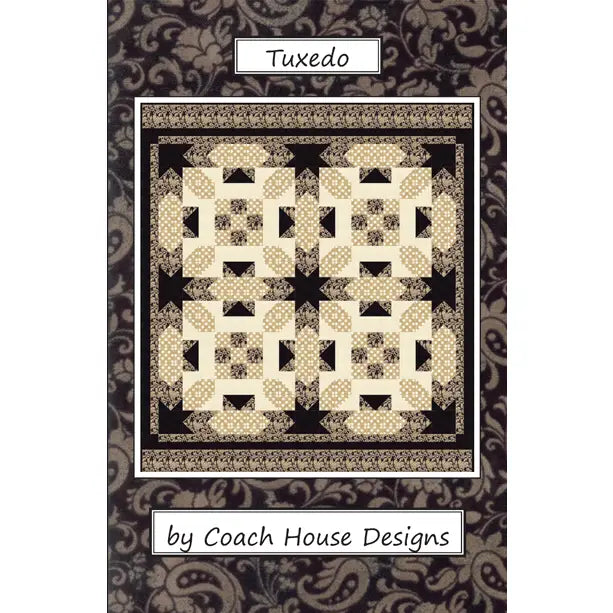 Tuxedo Quilt Pattern by Coach House Designs