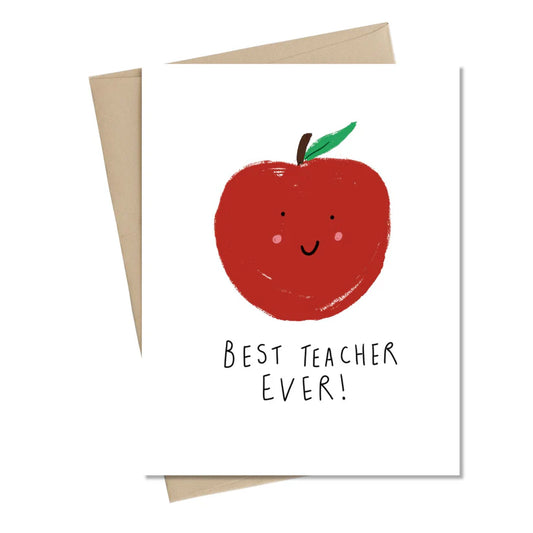 Best Teacher Ever Card