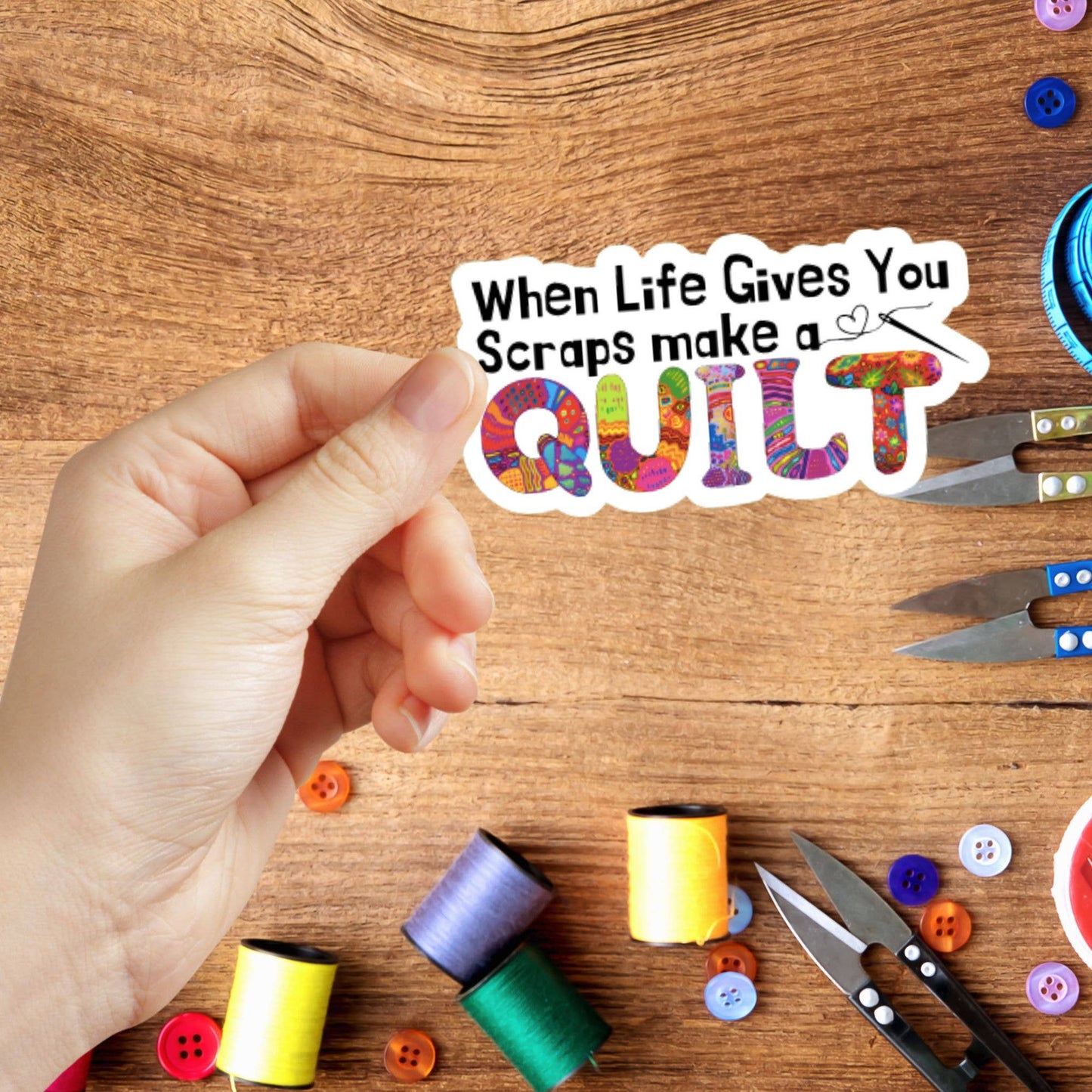 When Life Gives You Scraps, Make A Quilt