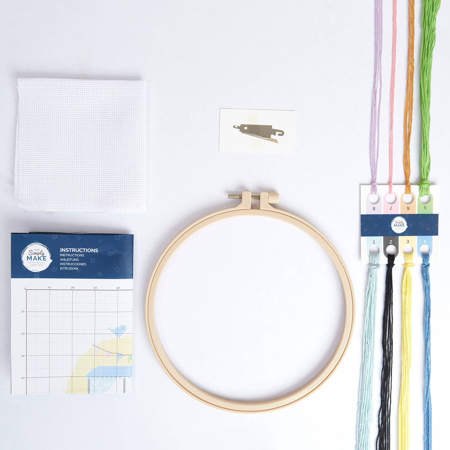 Simply Make Cross Stitch Craft Kit - Caravan Design