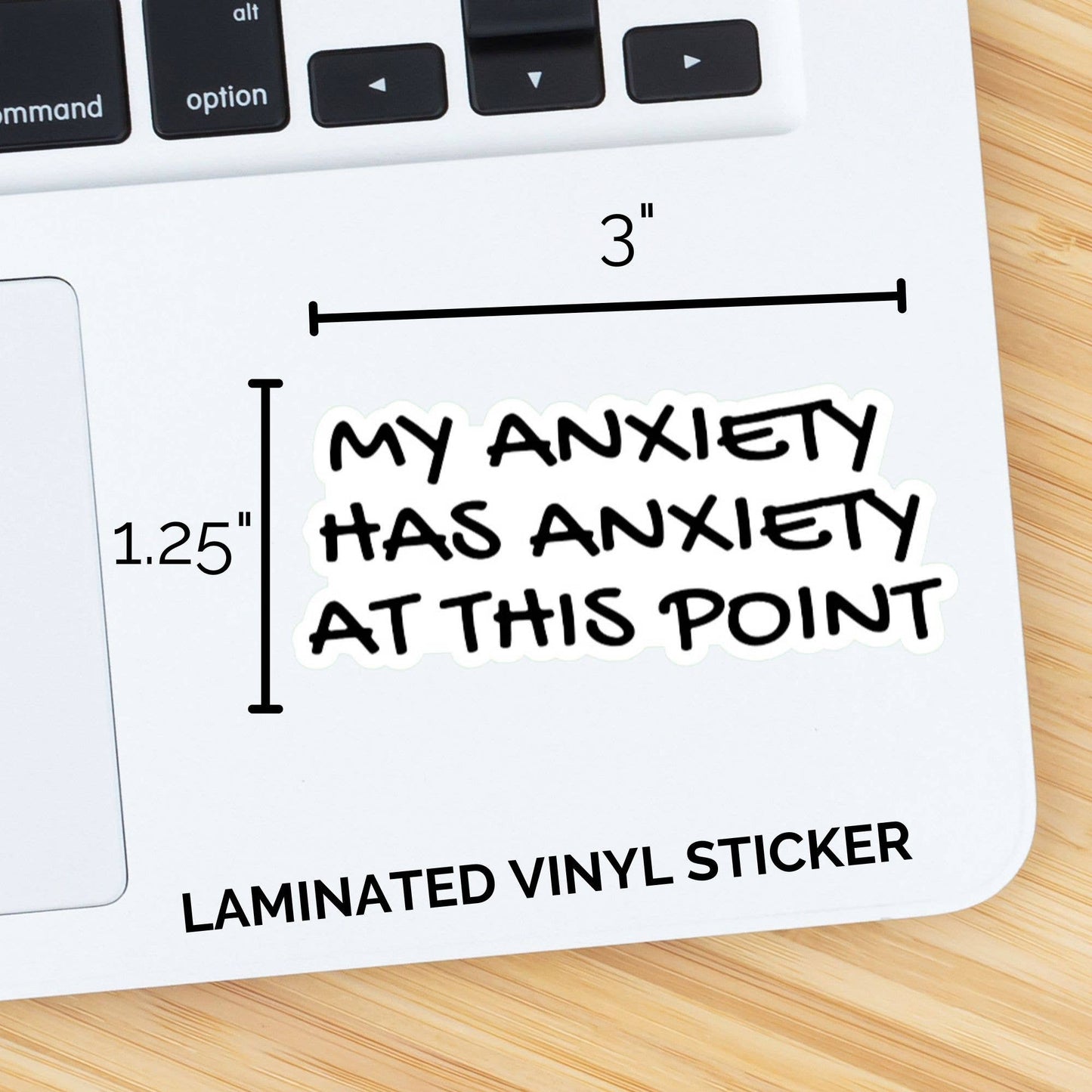 My Anxiety Has Anxiety At This Point Sticker