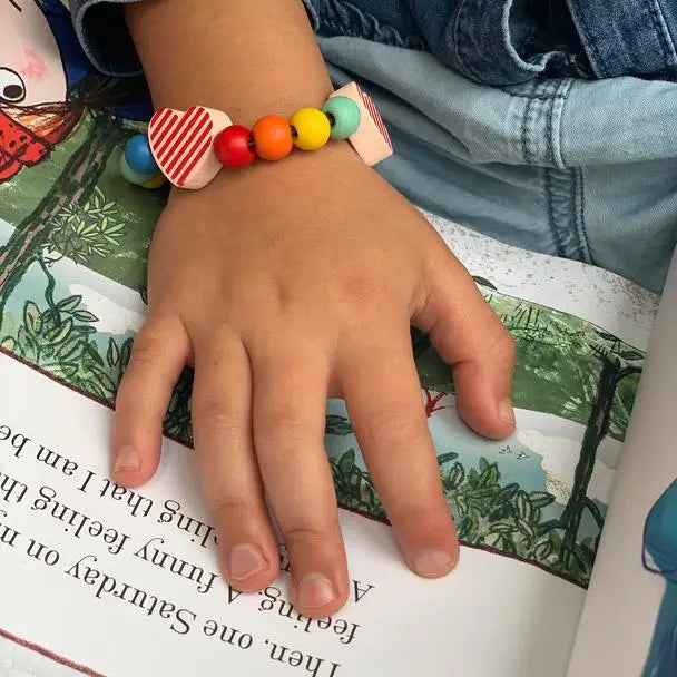 Make Your Own Heart Bracelet - Cotton Twist