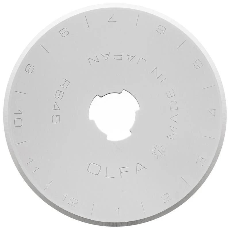 Olfa Rotary Replacement Blades - 45 mm - 10 pack