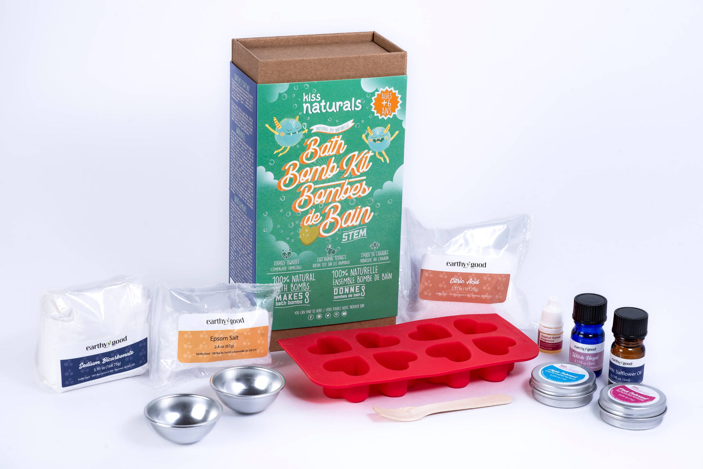 Kiss Naturals DIY Bath Bomb Kit (Kids)
