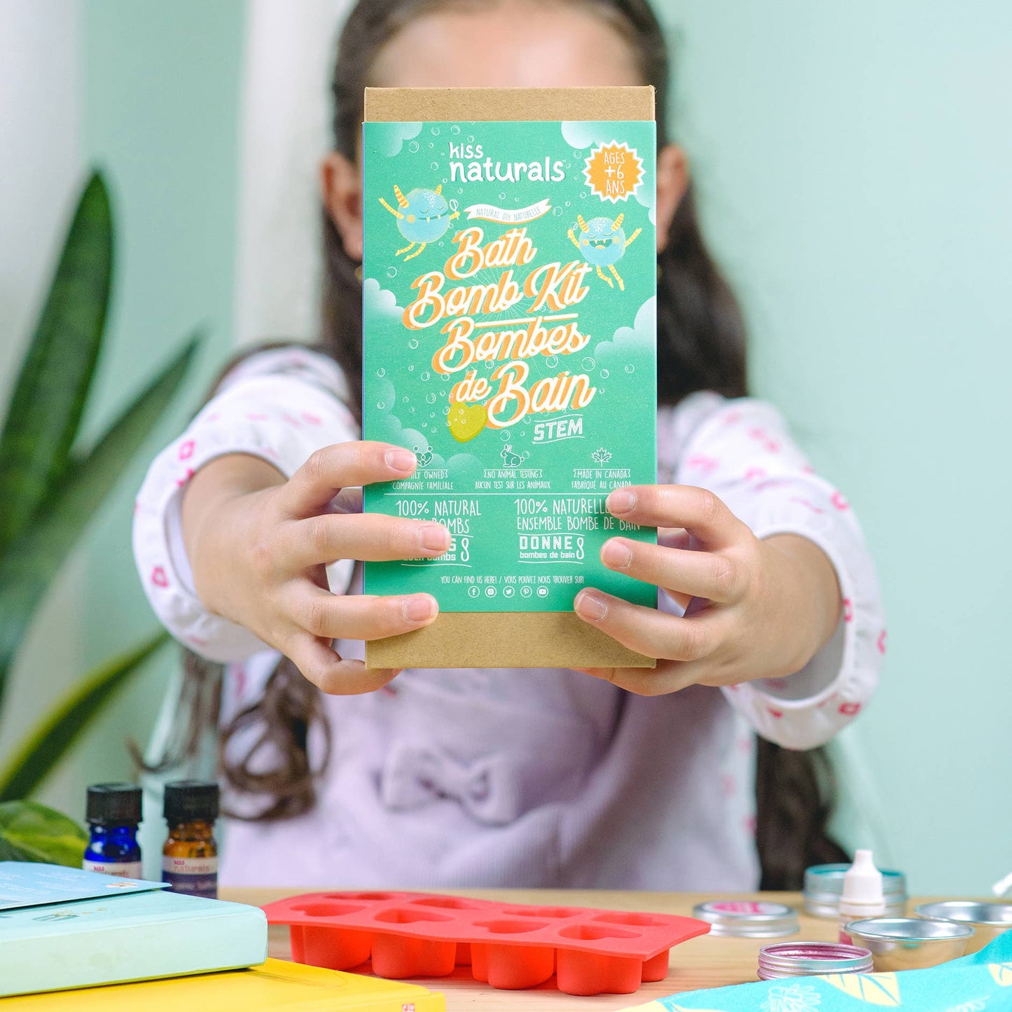 Kiss Naturals DIY Bath Bomb Kit (Kids)