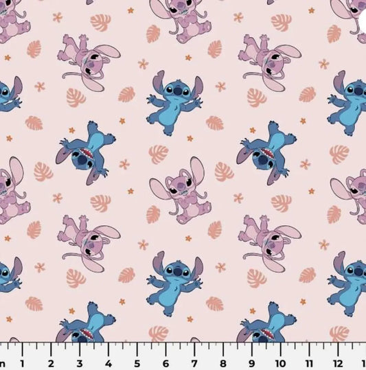 Lilo & Stitch - Stitch And Angel Soft Tropics - Pink