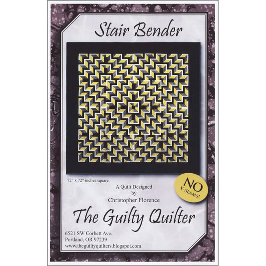 Stair Bender Pattern by The Guilty Quilter