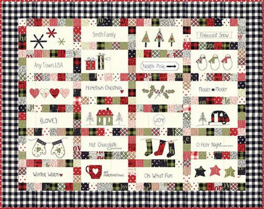 Hometown Christmas Quilt Kit