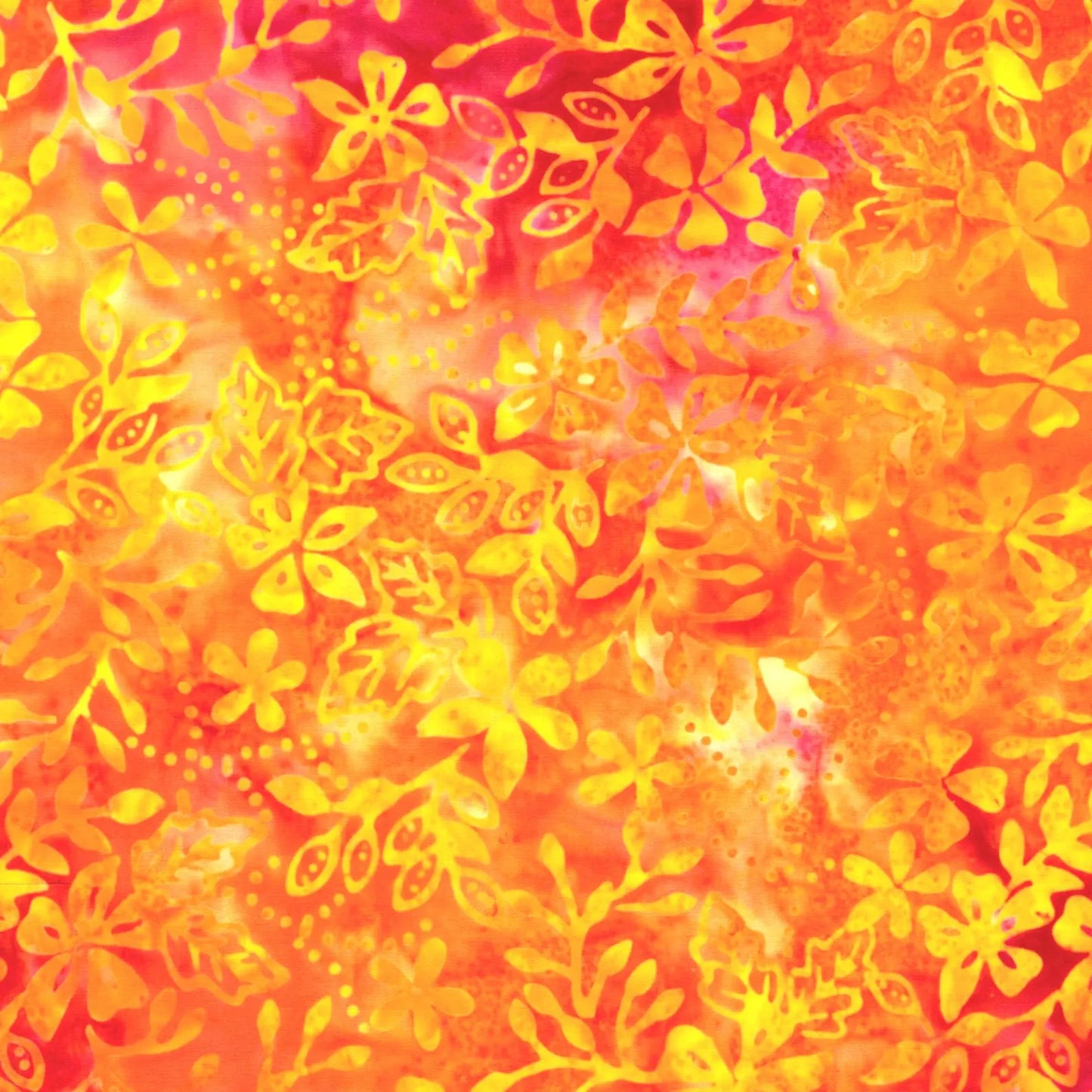 Bali Summer - Floral Sprigs - Fruit Punch