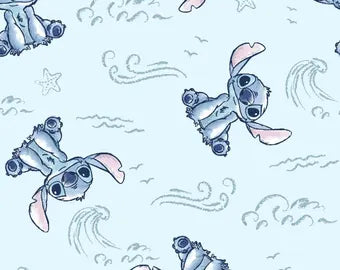 Lilo & Stitch - Stitch Sketch Wave - Blue