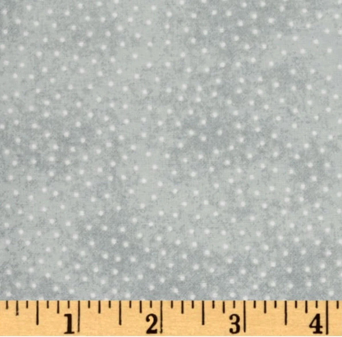 Flannel - Grey Microdot - Comfy Prints