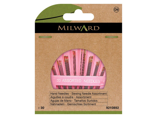 Hand Needles - Sewing Needle Assortment - 30 Pack