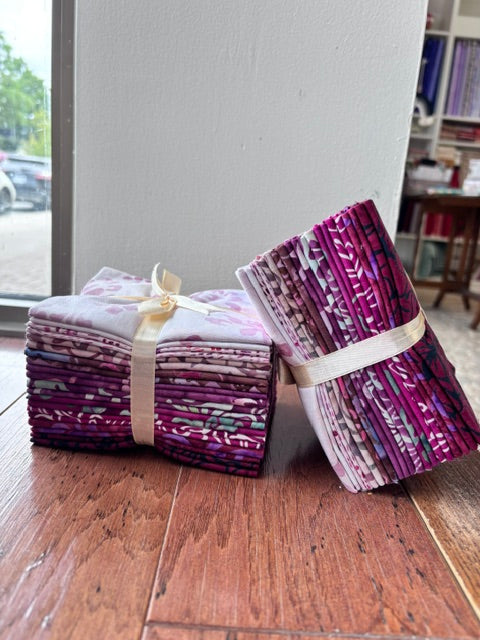 Bali Batiks - 20 FQ Bundle - Berrywine