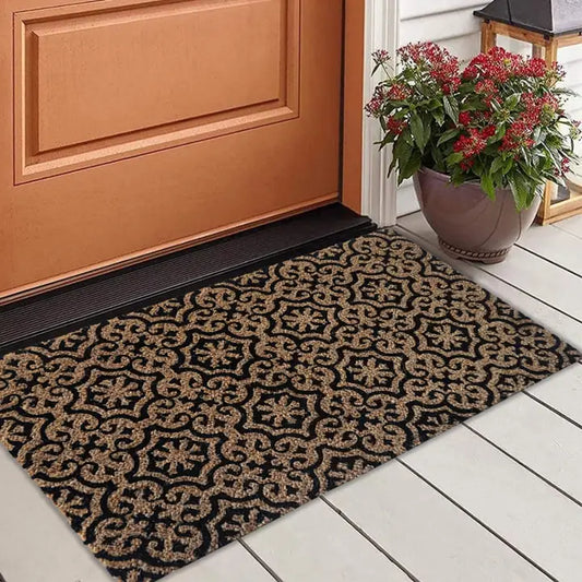 Mosaic Pattern Coir Doormat