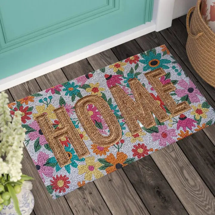 Home Pattern Coir Doormat