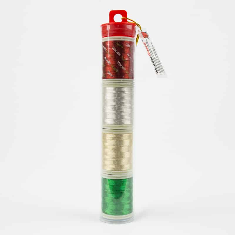 Metallic Threads Tube - Christmas