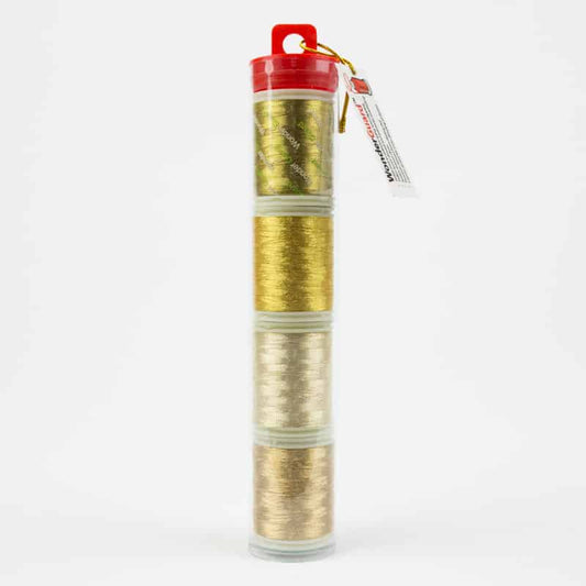 Metallic Threads Tube - Gold