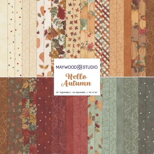 Hello Autumn - 10" Squares Bundle