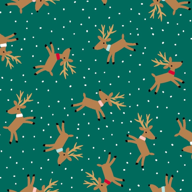 Reindeer Toss - 3 Wishes Fabric
