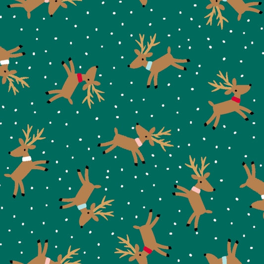 Reindeer Toss - 3 Wishes Fabric
